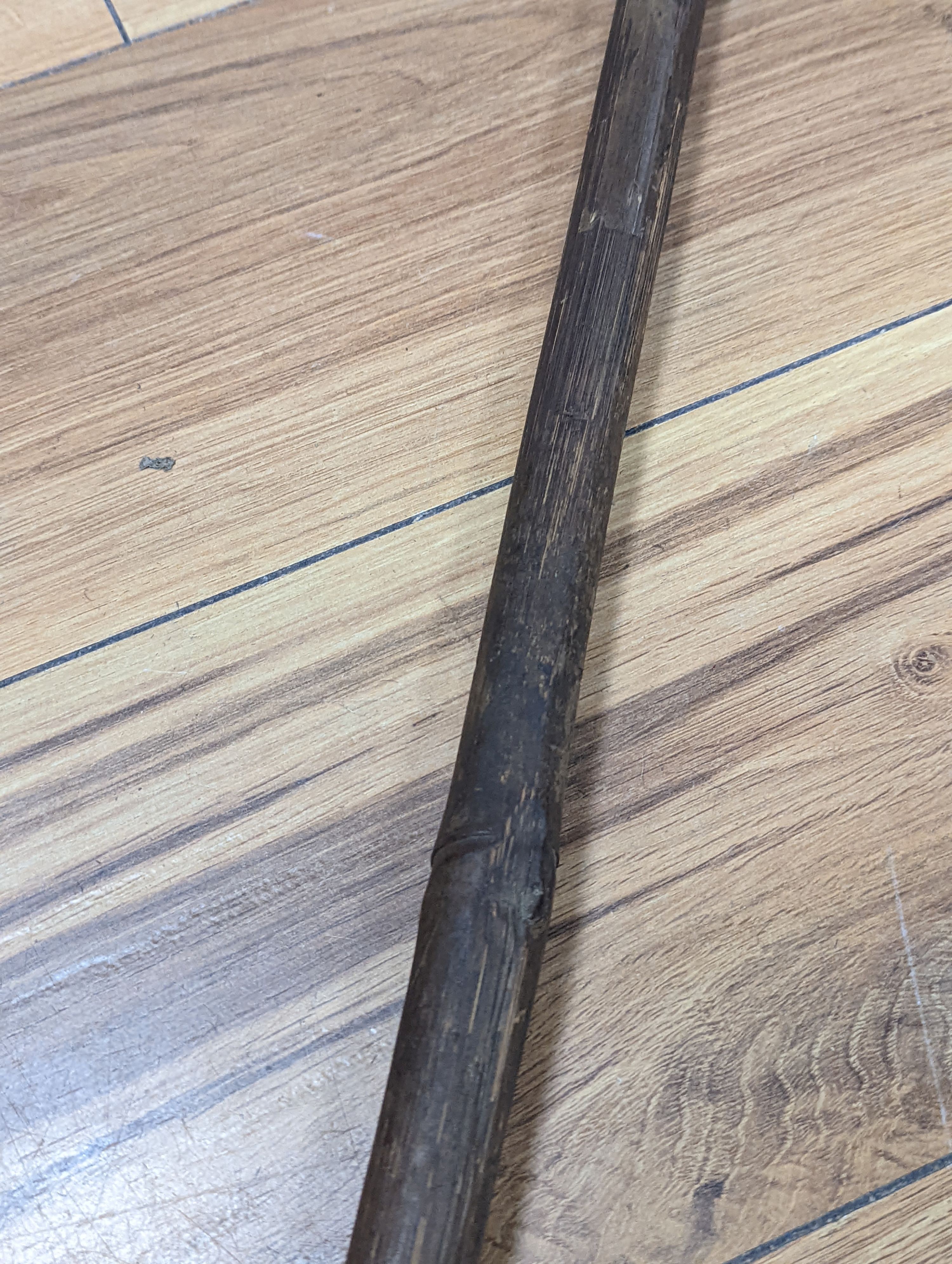 Two West African spears 236cm